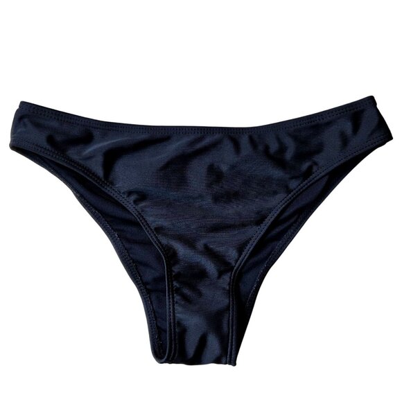 Bootylicious Black Swimsuit Bottoms with Ruched Scrunched Back Size M - Picture 4 of 6